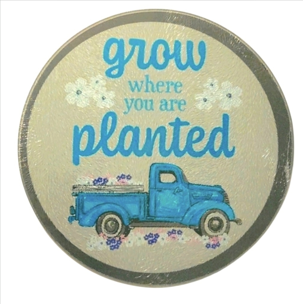 NEW Target "Grow Where You Are Planted" Cutting Board - Trivet